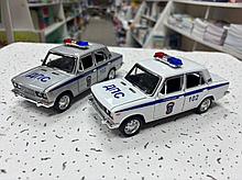 Металлическая модель.Машинка Ваз 2106 полицейский.Полиция ДПС