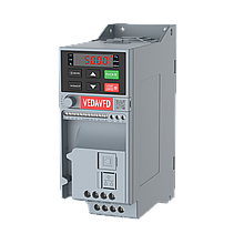 Частотный преобразователь VEDA VF-51-PK40-0002-S2-E20-B-H+PAN, Uвх: 1-х 230В, Uвых: 3х230В, 0,4 кВт