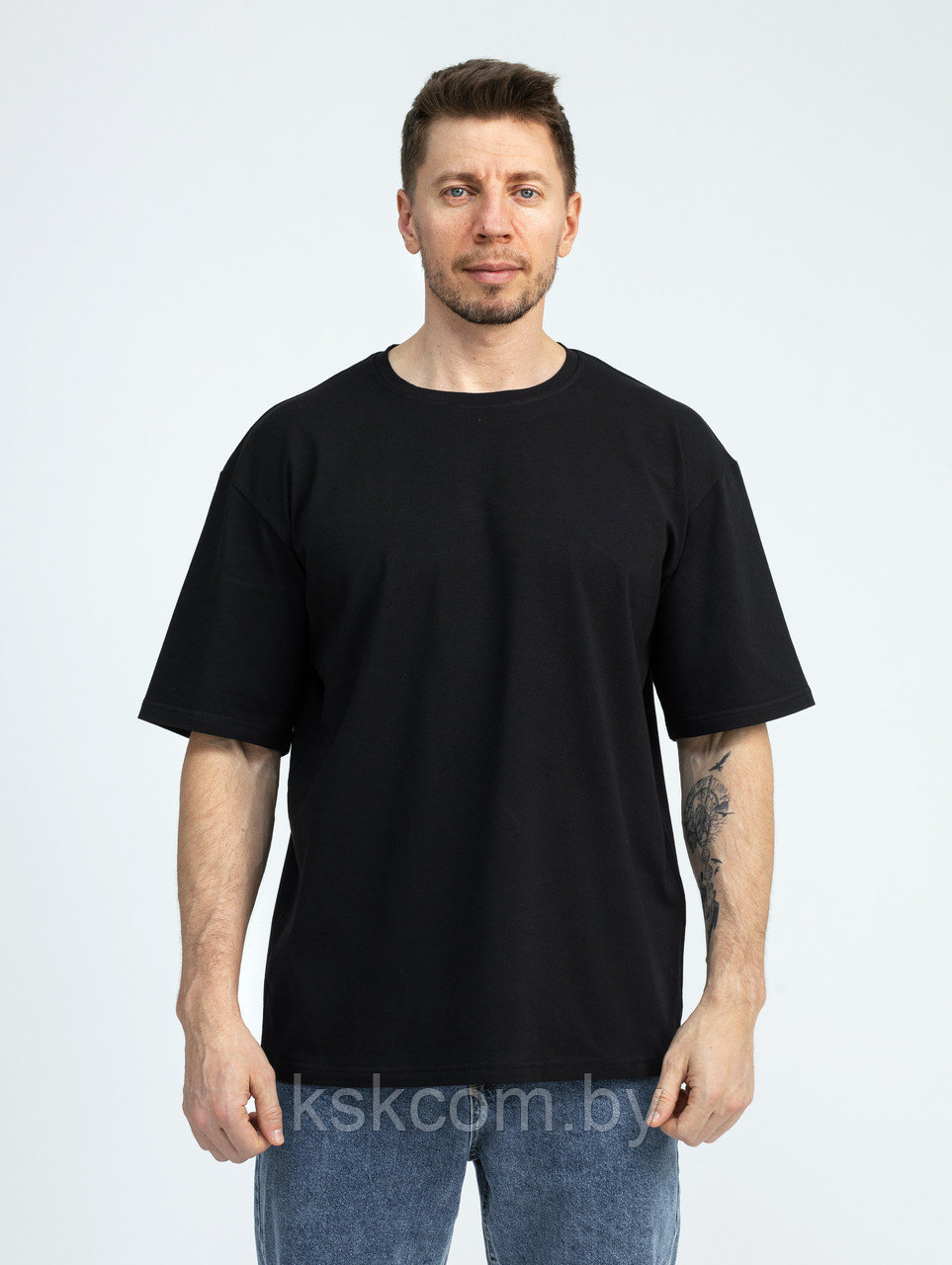 ФУТБОЛКА ОВЕРСАЙЗ Размер (2XL) . Футболка ХЛОПОК 100% Futbitex