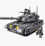 Конструктор для детей Военный танк 8 в 1 691 деталей
