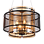 Подвесная люстра Lumion Zarina 8007/6  черный/черный, золотой металл/металл, стекло Е14 6*40W 220V, фото 4