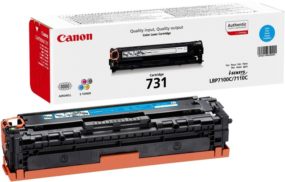 Картридж 731C/ 6271B002 (для Canon i-SENSYS LBP7100/ LBP7110/ MF623/ MF628/ MF8230/ MF8280) голубой