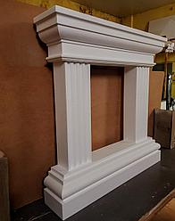 Декоративный камин из пенопласта