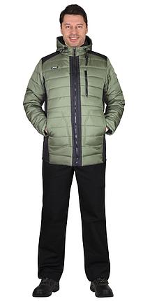 Куртка СИРИУС-УРБАН хаки с черным, фото 2