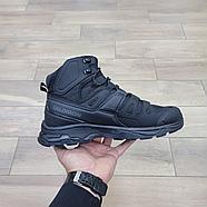 Кроссовки Salomon X Ultra 4 Mid Black с мехом, фото 2