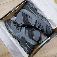 Кроссовки Salomon X Ultra 4 Mid Gray Black с мехом, фото 6