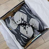 Кроссовки Salomon X Ultra 4 Mid Light Gray с мехом, фото 7