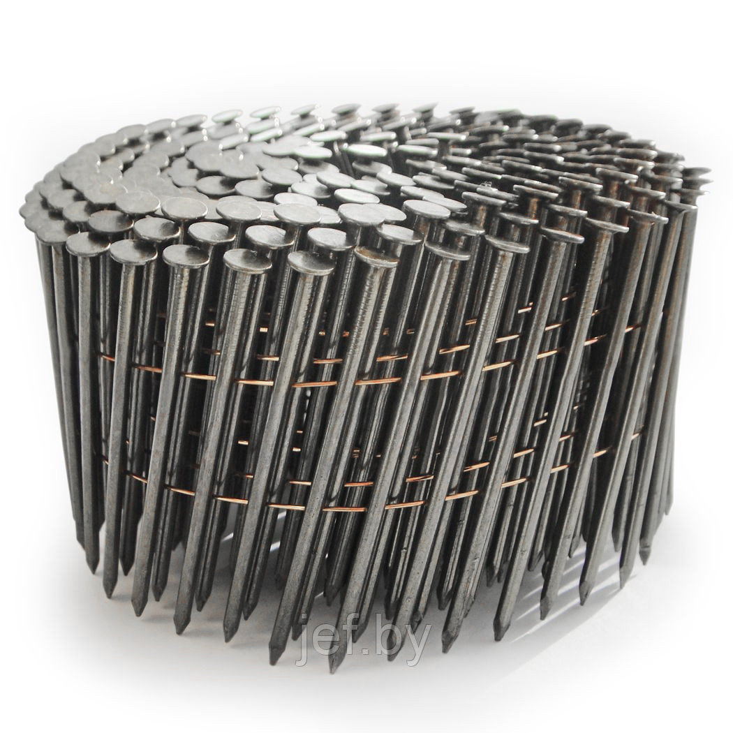 Гвозди 3,05х75 мм гладкие для гвоздезабивных барабанных пистолетов n90c 4500 шт FUBAG 140192