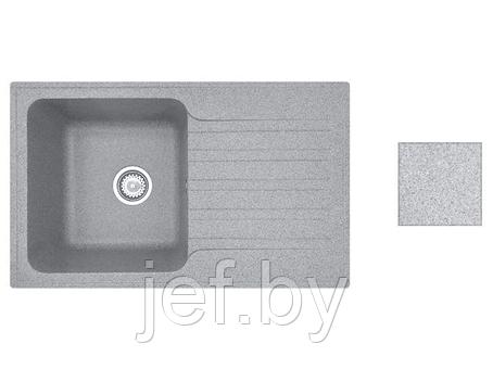Мойка кухонная из искусственного камня ART серый 770х475 мм AV ENGINEERING AV770490AGRA, фото 2