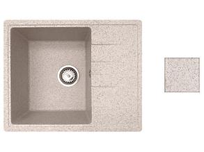 Мойка кухонная из искусственного камня PLATINUM гранит 570х465 мм AV ENGINEERING AV765495PGTA