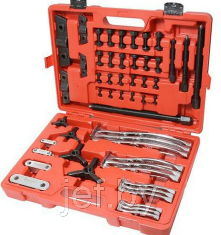 Комплект съемников подшипников двух- трехзахватных 72 предмета FORSAGE F-66624, фото 2