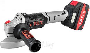 Машина шлифовальная  аккумуляторная  угловая бесщеточная 1 АКБ и ЗУ PIT PWS20H-125A/1