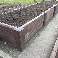 Высокие грядки и клумбы из бетона под дерево Узда