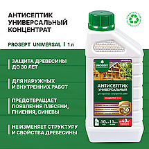 PROSEPT UNIVERSAL Антисептик универсальный для внутренних и наружных работ 1:10  1л, фото 2