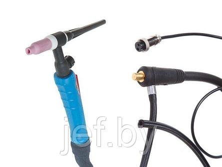 Горелка сварочная TIG wgt-26 4м 250а разъем 10-25 SOLARIS WGT-26425, фото 2