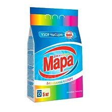 Cтиральный порошок Мара узор чысцiнi автомат для цветного 5 кг