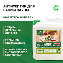 PROSEPT ECO SAUNA Антисептик для бани и сауны, гот.состав 5л, фото 2