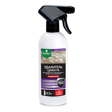 PROSEPT CEMENT CLEANER Удалитель цемента, готовый состав  0,5л, фото 2