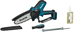 Пила цепная аккумуляторная бесщеточная Makita DUC150Z (без АКБ, шина 15 см, смазка цепи)