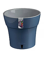 Горшок Дали 1,2л дымчатый синий-серый