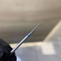 Насадка алмазная "закругленный тонкий конус" (средний абразив) № 12