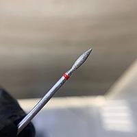 Насадка алмазная "Пламя" (мягкая абразивность) № 3