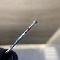 Насадка алмазная шаровидная (мягкий абразив) № 25