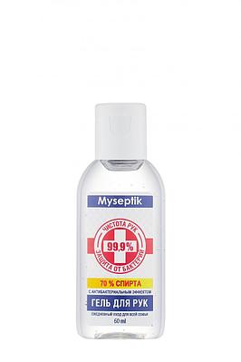 Гель для рук с антибактериальным эффектом "MySeptik", 60 мл