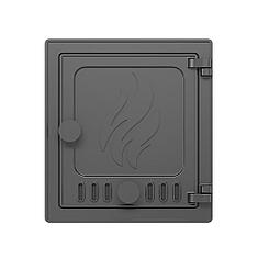 Дверка АСТОН печная ДТ-4 (Антрацит), фото 2