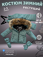 КОСТЮМ ЗИМНИЙ МЕМБРАННЫЙ ПИКОЛИНО ПОЛЫНЬ