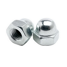 Гайка колпачковая М6, цинк, DIN 1587 (упак/500шт) - IMK00419