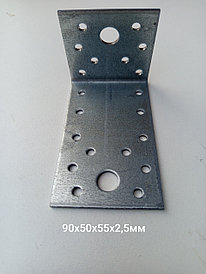 Уголок асимметричный KUAS 90х50х55 2,5 мм. Россия