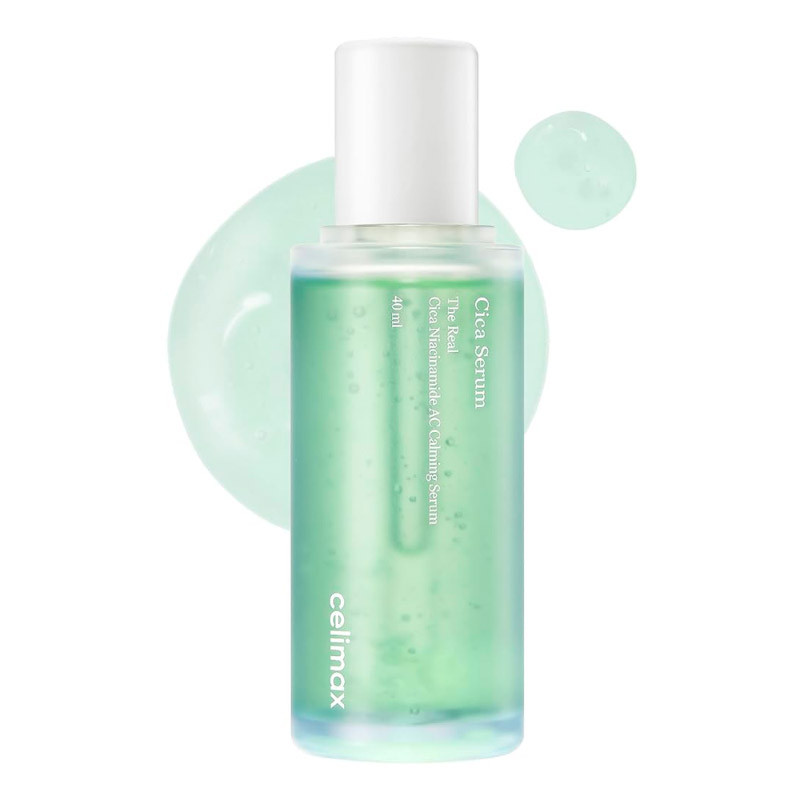 Успокаивающая сыворотка с центеллой Celimax The Real Cica Niacinamide AC Calming Serum 40 мл