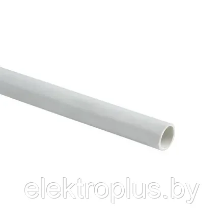 Труба гладкая ПВХ жесткая d32 мм (2 м) (50 м/уп) белая EKF-Plast