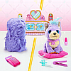 Игровой набор Little Live Pets Scruff-a-Luvs Пушистик-потеряшка "Груминг-салон" (фиолетовый), фото 6