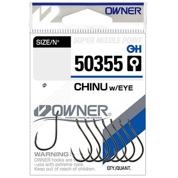 Крючок OWNER Chinu w/eye BC №3 10шт