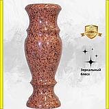 Ваза на кладбище/памятник из гранита Лезниковский 40см. См. описание ниже!!!, фото 2
