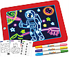 Планшет для рисования светом c разноцветной подсветкой Magic Sketchpad, фото 3