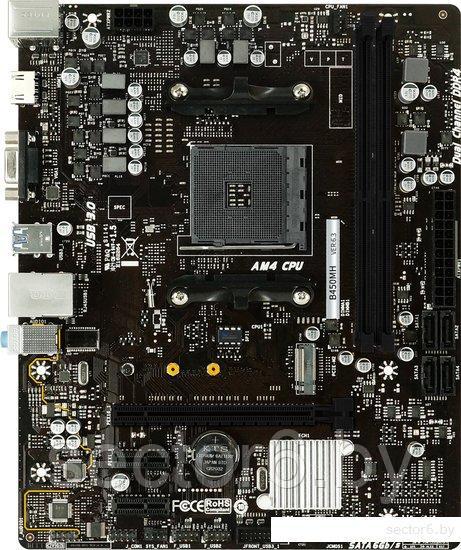 Материнская плата BIOSTAR B450MHP Ver. 6.3