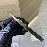 Пинцет для ресниц изогнутый Vetus ST-17