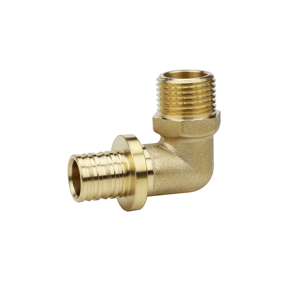 Угольник (угол) 90° с наружной резьбой Varmega Slide-fit , , аксиальный