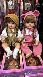 Кукла реборн силиконовая Подарок для девочки Пупс игрушка