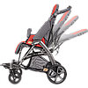 Детская инвалидная коляска ДЦП Patron Jacko 5 Streeter Maxi, фото 4