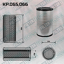 Комплект воздушного фильтра 725-1109560, P777868, AF25454, DIFA4391, фото 3