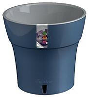 Горшок Дали 3,5л дымчатый синий-серый