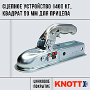 Сцепная головка к прицепу на 1400 кг под квадрат дышло ▣ 60 мм