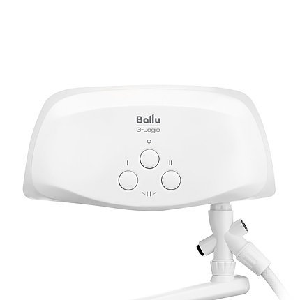 Проточный кран-водонагреватель Ballu 3-logic TS (3,5 kW) - кран+душ, фото 2