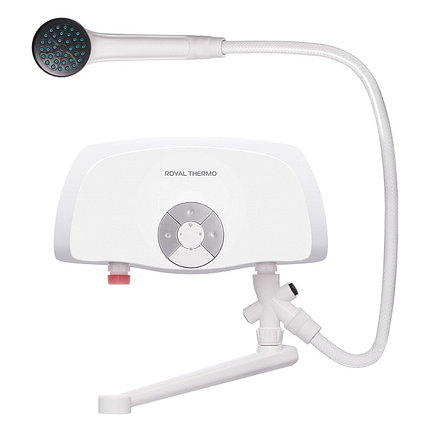 Проточный кран-водонагреватель Royal Thermo Smartfix TS (3,5 kW) - кран+душ, фото 2
