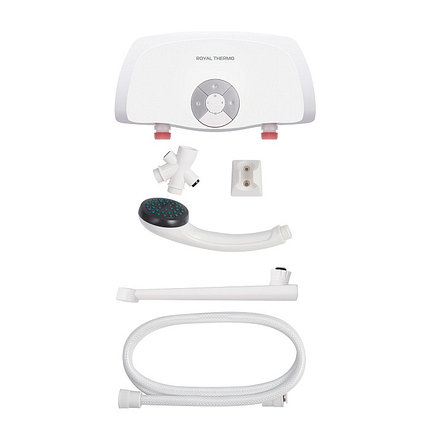 Проточный кран-водонагреватель Royal Thermo Smartfix TS (3,5 kW) - кран+душ, фото 2