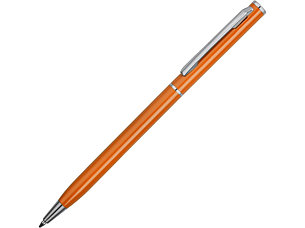 Ручка металлическая шариковая Атриум, оранжевый, фото 2